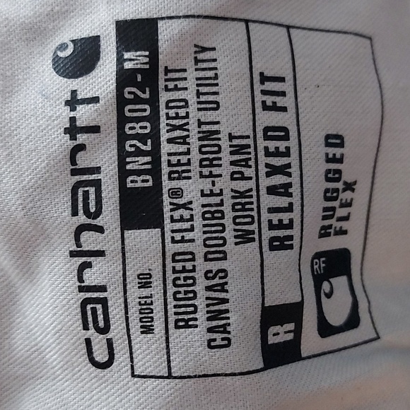 Carhartt Rugged Fkex Relaxed Double Front/Knees Utility Work Pants Size 36/30 - Picture 9 of 9